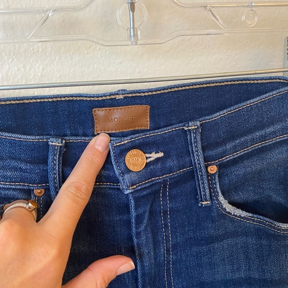 Mother Denim Women’s The Weekender Flare Jeans in Sweet Lime Size 25 - Picture 4 of 11